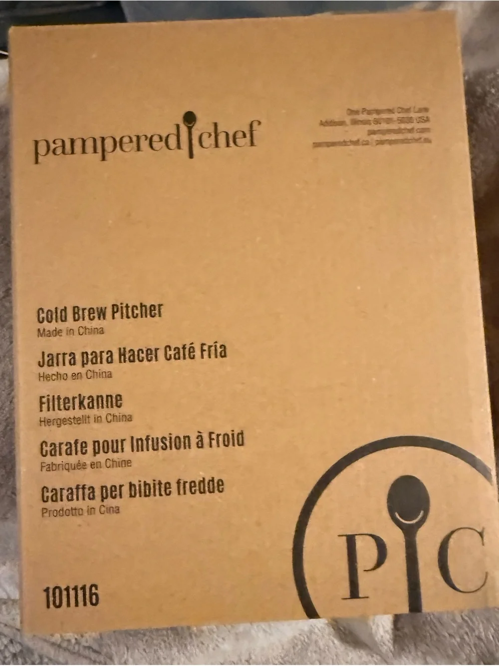 Pampered Chef cold brew